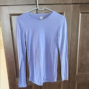 Wonderwink Ceil Blue Long Sleeve Top/underscrub
